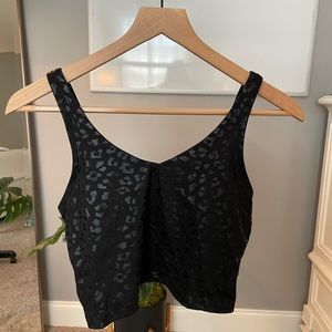 CRZY Yoga bra top. LEOPARD PRINT AND SO CUTE!!